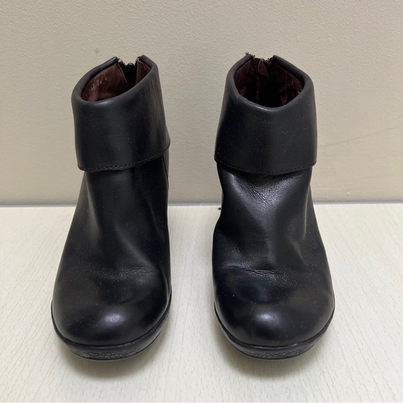 Wonders of Spain Black Comfort Round Toe Bootie Boots Size 36 - Picture 3 of 14